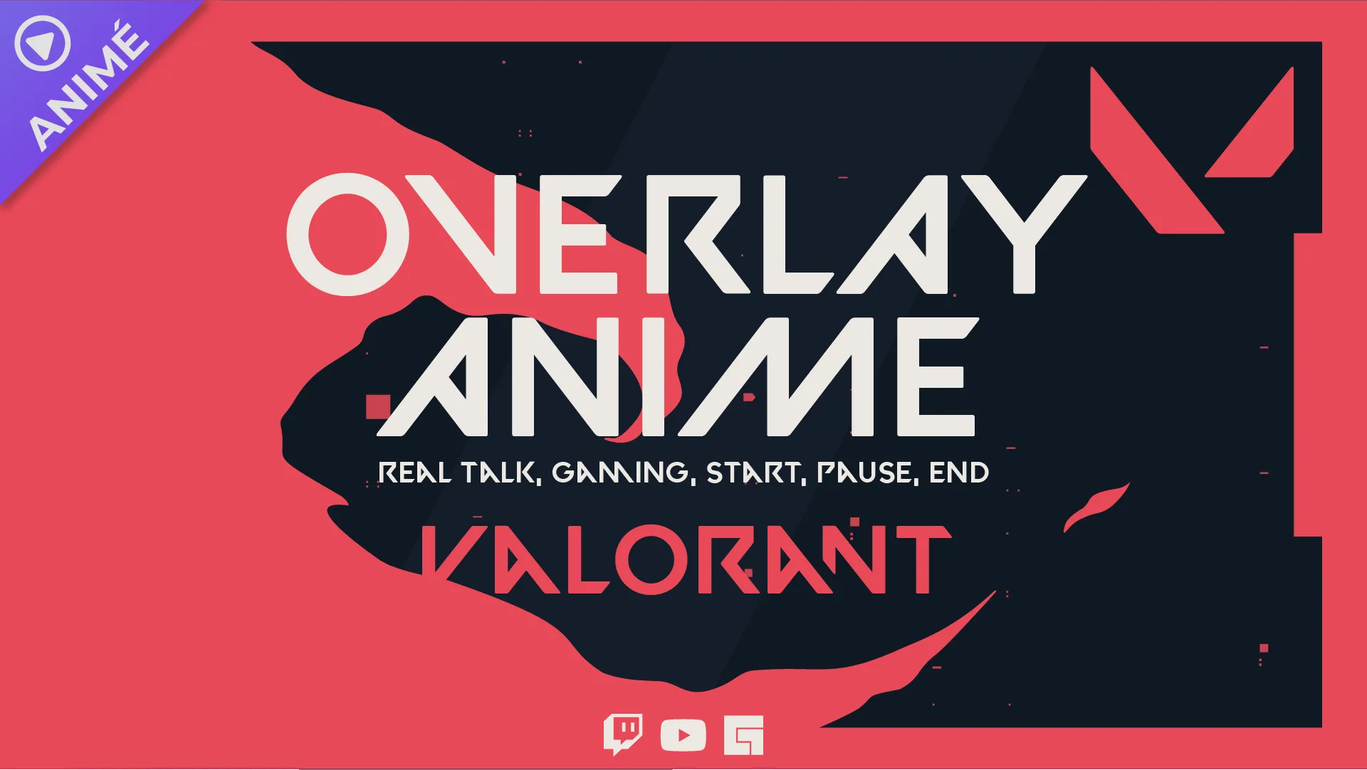 Overlay Gaming Animé Valorant